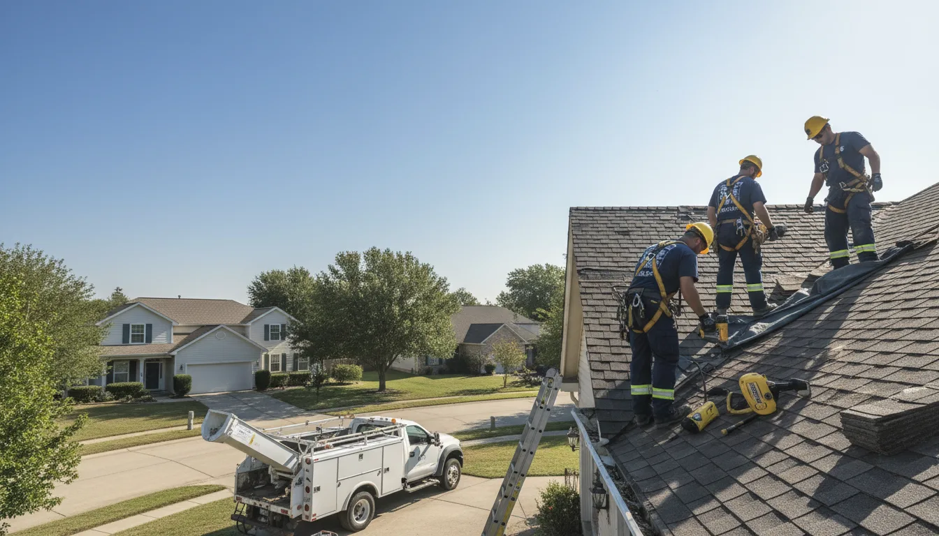 Hail Damage Roof Repair in Belfair, WA